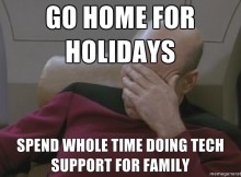 Holiday Tech Support