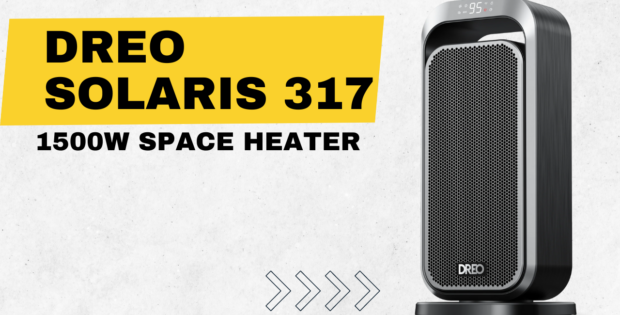 DREO Solaris 317 Space Heater - Overview & Review!